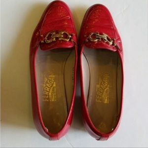 Salvatore Ferragamo Red shoes size 6